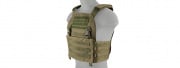 Lancer Tactical Buckle Up Version Airosft Plate Carrier (OD Green)