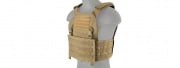 Lancer Tactical Buckle Up Version Airosft Plate Carrier (Tan)