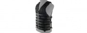 Lancer Tactical Breathable MOLLE/PALS Adjustable Mesh Vest (Black)