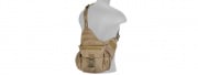 Lancer Tactical Messenger Bag (Tan)