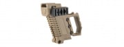 Lancer Tactical Pistol Carbine Kit For G Series Type GBB Pistols (Dark Earth)