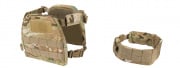 Lancer Tactical 1000D Nylon Children's Tactical MOLLE Vest w/ Battle Belt (Camo/XS)