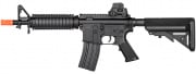 Double Bell M4 RIS CQB AEG Airsoft Rifle With Metal Gearbox Polymer Body (Black)