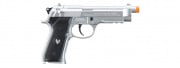 HFC Metal M9 Green Gas Powered Airsoft Pistol (Silver)