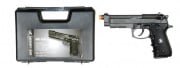 HFC HG193 M9 with Compensator Semi Auto GBB Airsoft Pistol (Gray)