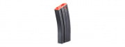 Lancer Tactical Metal Gen 2 300 Round High Capacity Airsoft Magazine for M4/M16 (Black & Red)