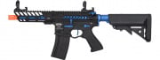 Lancer Tactical LT-29 M4 Enforcer Skeleton ProLine ETC & Full Metal AEG Airsoft Rifle (Black/Blue/Low FPS)