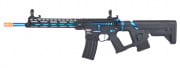 Lancer Tactical Enforcer Blackbird ProLine ETC & Full Metal AEG Rifle w/ Alpha Stock (Black/Blue/High FPS)