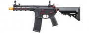 Lancer Tactical Gen 2 Hellion M-LOK 7" M4 AEG Airsoft Rifle Core Series (Black & Red)
