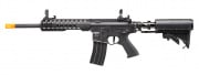 Lancer Tactical Full Metal Legion HPA KeyMod M4 Carbine Airsoft Rifle w/ Stock Mounted Tank (Black)