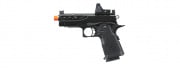 Lancer Tactical Stryk Hi-Capa 4.3 Gas Blowback Airsoft Pistol w/ Reflex Red Dot Sight (Black)