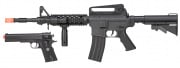 UK Arms 9902 M4 Rifle and M1911 Combo (Black)