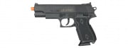 UK Arms Polymer Spring Operated 7" Airsoft Pistol (Black)