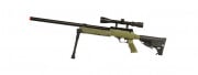 Well Spec Ops MB13A APS SR-2 Bolt Action Sniper Airsoft Rifle Scope & Bipod Package (OD Green)