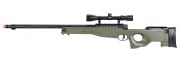 Well MB15 Bolt Action Airsoft Sniper Rifle With Scope (OD Green)
