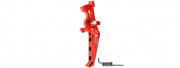 Maxx Model CNC Aluminum Advanced Speed Trigger Style E (Red)