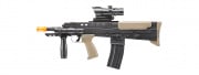 UK Arms L85 Airsoft Spring Powered Rifle (Black & OD Green)