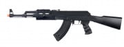 UK Arms Airsoft Spring AK-47 Rifle With Laser/FlashLight (Black)
