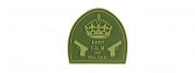 G-Force Keep Calm And Reload PVC Patch (OD Green)
