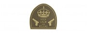 G-Force Keep Calm And Reload PVC Patch
