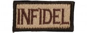 Infidel Embroidered Patch (Tan)