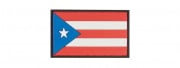 G-Force Puerto Rico Flag PVC Patch (Full Color)