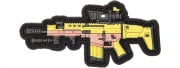 Lancer Tactical 3D Scar-SV PVC Patch (Yellow/Pink Gray)