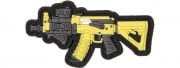 Lancer Tactical 3D Tactical Ak PVC Patch (Yellow/Gray)