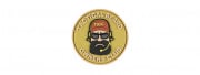 G-Force Tactical Beard Owners Club PVC Patch (Tan)