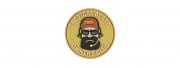 G-Force Tactical Beard Owners Club PVC Patch (Tan)