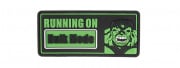 G-Force Running On "Hulk Mode" PVC Patch (OD Green)