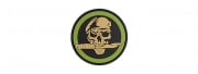 G-Force Skull And Knife Commando PVC Patch