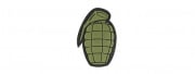 G-Force Grenade PVC Patch (OD Green)