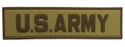 G-Force U.S. Army PVC Morale Patch (Brown/Tan)