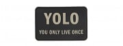 G-Force YOLO PVC Patch (Black)