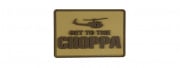 G-Force Get To The Choppa Patch PVC Patch (Tan)