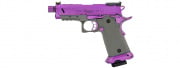 Vorsk Airsoft CS Compact Vengeance 3.8 Hi Capa GBB Airsoft Pistol (Purple & Grey)