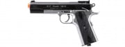 Win Gun Sport 1911 CO2 Non-Blowback Airsoft Pistol w/ Accessory Rail (Black/Silver)