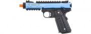 WE-Tech Galaxy 1911 Gas Blowback Airsoft Pistol (Blue/Black)