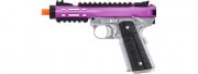 WE-Tech Galaxy 1911 Gas Blowback Airsoft Pistol (Purple/Silver)