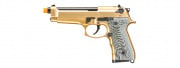 WE-Tech New System M92 Eagle Full Auto Airsoft Gas Blowback Pistol (Gold)
