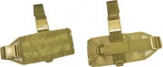 Lancer Tactical AMA Tactical Mini Modular Drop Leg MOLLE Panel (Khaki)