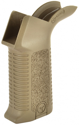 ARES Amoeba M4 Airsoft AEG Lo-Profile Motor Grip w/ Heat Sink ( Dark Earth )