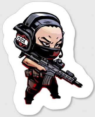 MAYO GANG BOAZ CHIBI STICKER