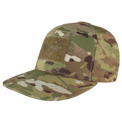 Condor Outdoor Flat Bill Snap Back Hat ( Multicam )