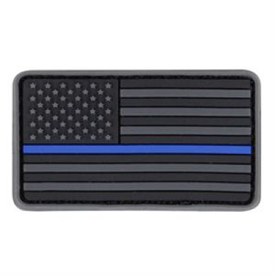 Condor Outdoor Mini US Flag Patch PVC ( Blue Line )
