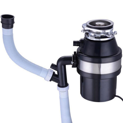 1L 1 HP Compact Garbage Disposal Kitchen Food Waste Disposer