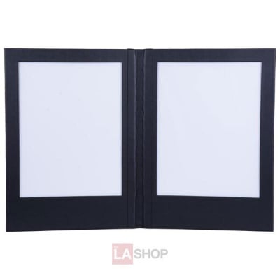 8-1/2" x 14" 2-Panel Folding Illuminated LED Backlit Menu Cover