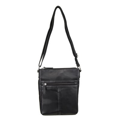 VISM Messenger Crossbody Bag ( Black )