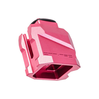 CTM CNC Aluminum Mag Extension Plate for TM Hi-Capa GBB Airsoft Pistols (Pink)
